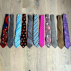 Neck tie LOT of 11